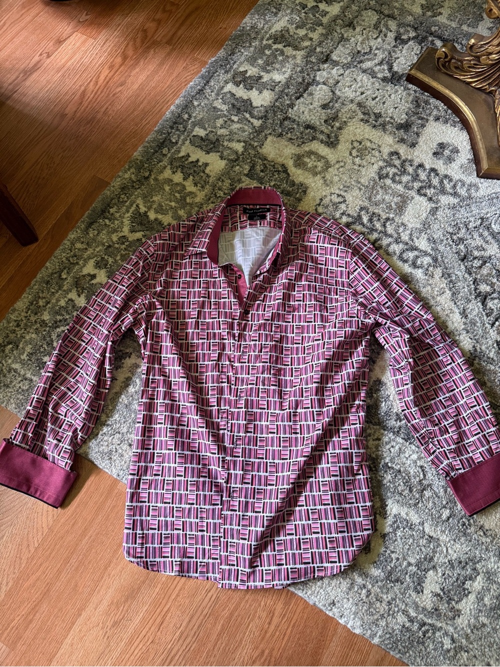 Never Worn Paul Fredrick Long Sleeve Button Up 💙